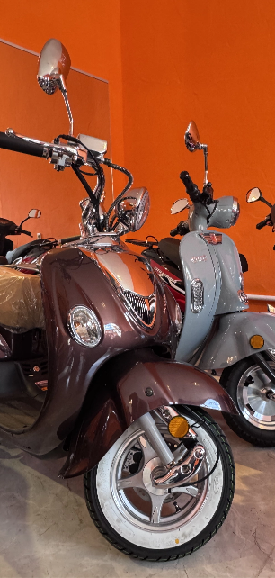 Motorroller bei Kallenbach