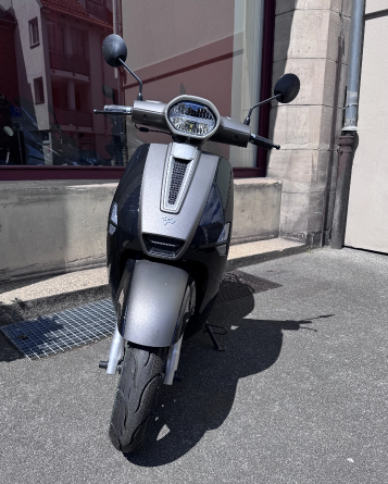 Motorroller bei Kallenbach