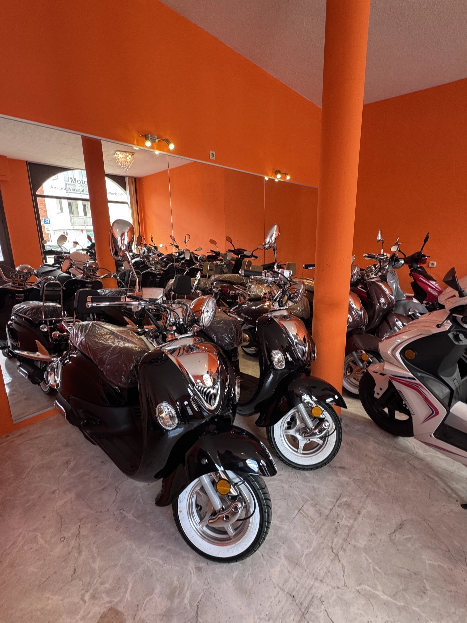 Motorroller bei Kallenbach