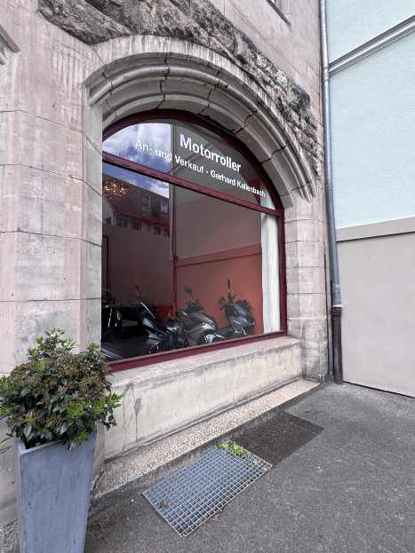 Motorroller bei Kallenbach